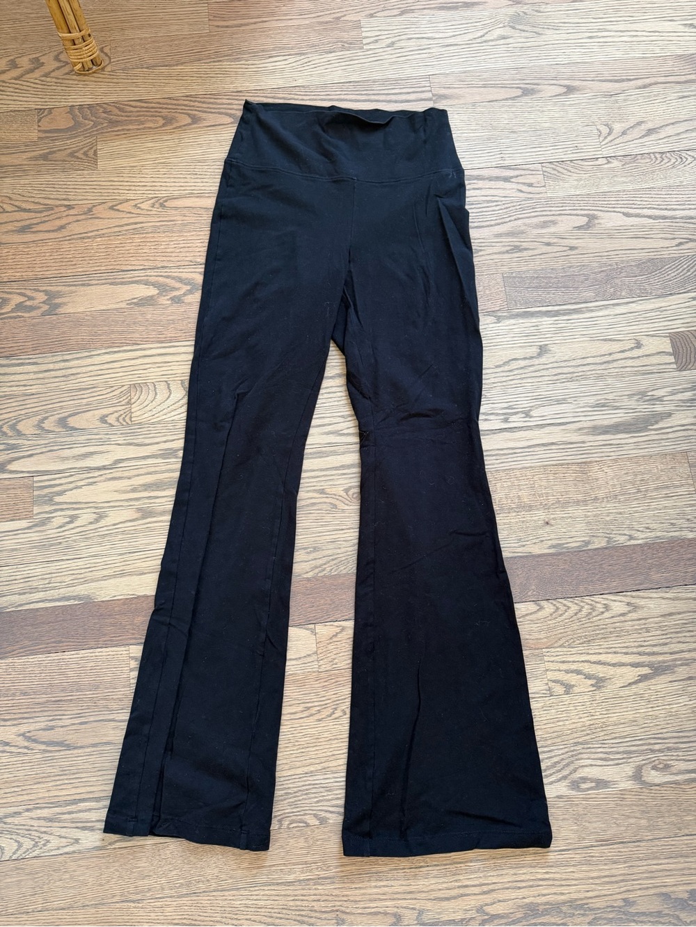 TNA Black Flare Yoga Pants